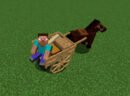 Horse cart: Mod for Minecraft (1.12,1.12.1,1.12.2,Mods) [Download]