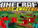 Zombie awareness: Mod for Minecraft (1.12.1,1.12.2,Mods) [Download]